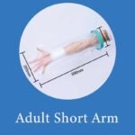 Adult Short Arm Waterproof Cast Cover Shower Bandage Protector Broken Wrist Elbow Wound Bath Sleeve