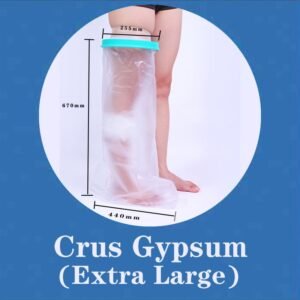Extra Large Adult Calf Leg Waterproof Cast Cover Shower Oversize Broken Leg Gypsum Bandage Bath Protector
