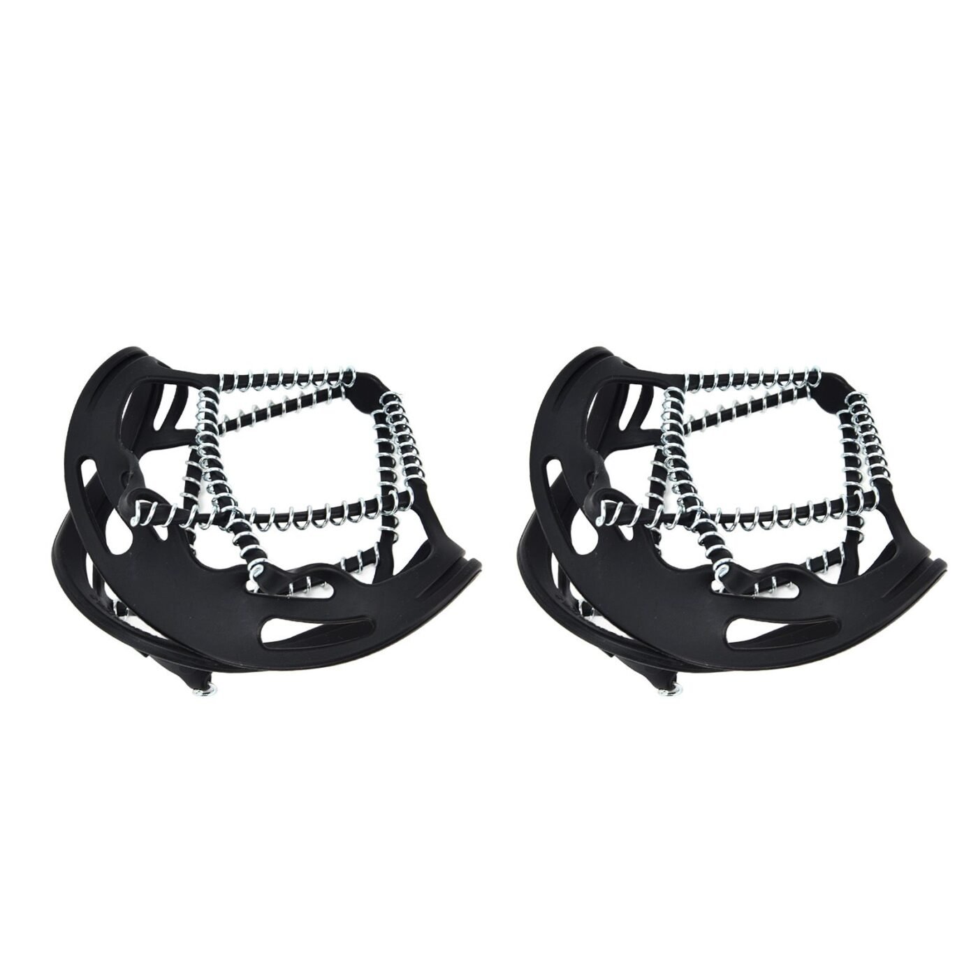 2Pcs Walk Traction Cleats Prevent Slipping High Tension Spring Crampons for Hiking Jogging Hunting 3 2Pcs Walk Traction Cleats Prevent Slipping High Tension Spring Crampons for Hiking Jogging Hunting - image 3