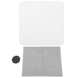 Diatomaceous Earth Bath Mat Super Absorbent Quick Dry Antislip Bath Mat Shower Rug for Bathroom White 30x30cm/11.8×11.8in