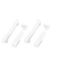 Plastic Beach Bag Hooks Accessories for Bogg Bags Insert Charm Cutie Cup Holder Connector Key Holder White