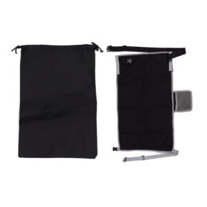 Airplane Seat Extender Portable Travel Foot Rest Airplane Must Haves for Toddlers Kids to Lie Down On Plane Black