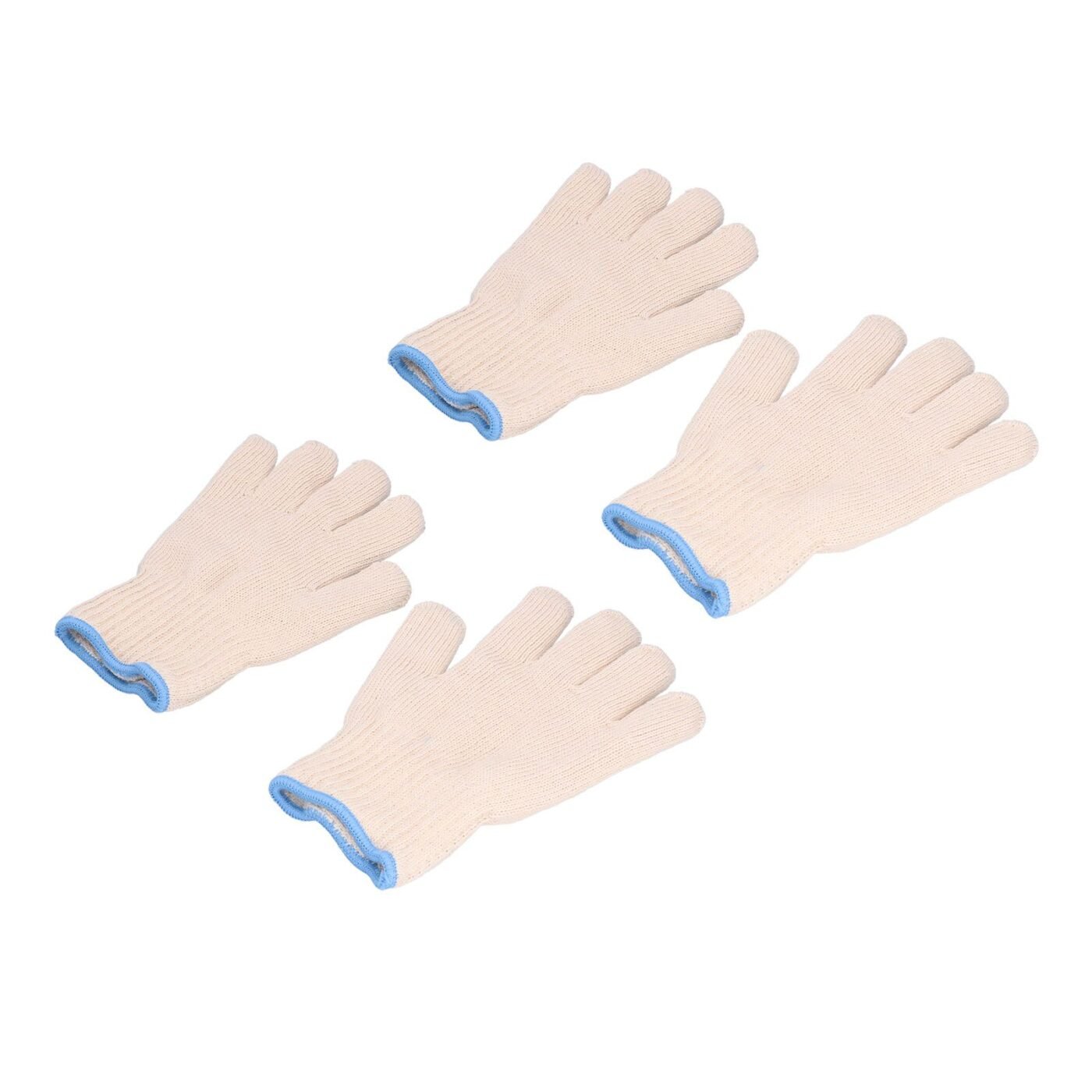 2 Pairs Thermal Insulated Gloves 300℃ Heat Resistant Non Slip Anti Scalding Mitts for BBQ Oven 3 2 Pairs Thermal Insulated Gloves 300℃ Heat Resistant Non Slip Anti Scalding Mitts for BBQ Oven - image 3