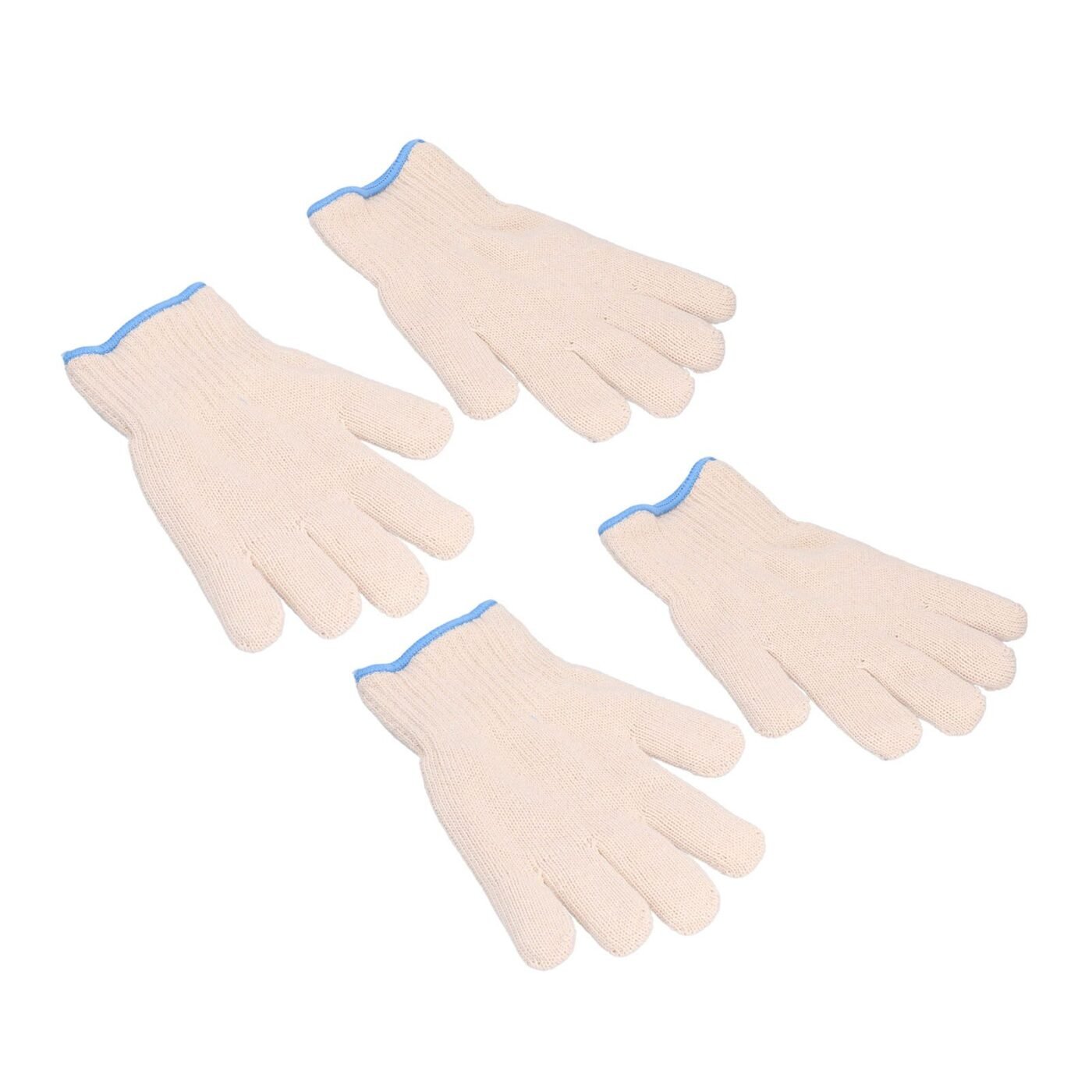 2 Pairs Thermal Insulated Gloves 300℃ Heat Resistant Non Slip Anti Scalding Mitts for BBQ Oven 5 2 Pairs Thermal Insulated Gloves 300℃ Heat Resistant Non Slip Anti Scalding Mitts for BBQ Oven - image 5