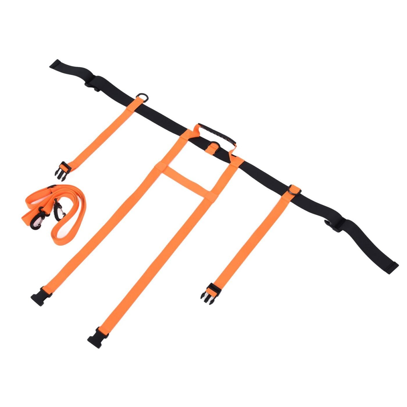 Children Ski Training Safety Ropes Adjustable Outdoor Skiing Harness Safety Shoulder StrapOrange 2 Children Ski Training Safety Ropes Adjustable Outdoor Skiing Harness Safety Shoulder StrapOrange - image 2