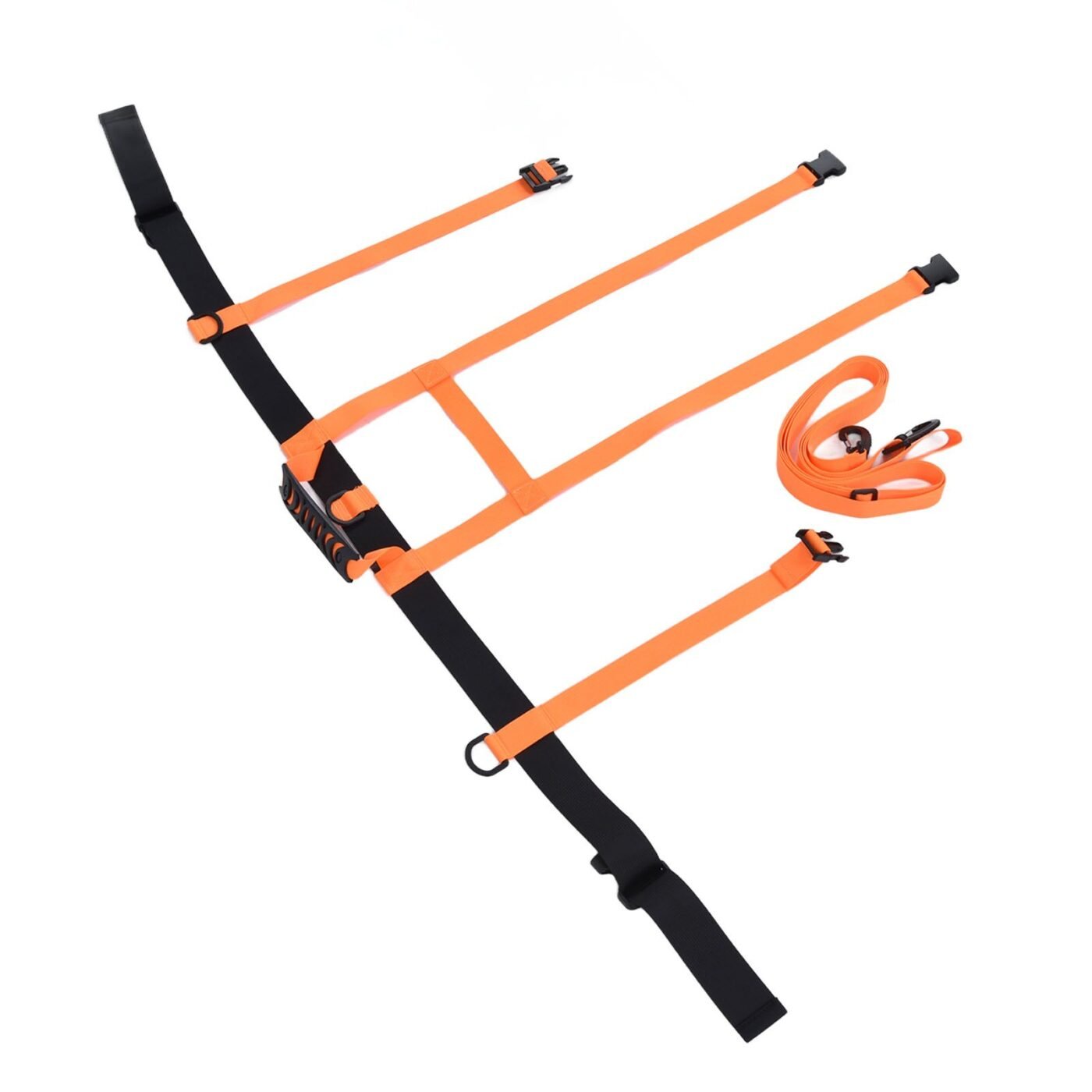 Children Ski Training Safety Ropes Adjustable Outdoor Skiing Harness Safety Shoulder StrapOrange 4 Children Ski Training Safety Ropes Adjustable Outdoor Skiing Harness Safety Shoulder StrapOrange - image 4