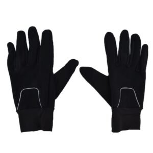 Cycling Gloves Touch Sensitive Waterproof Black Non Slip Windproof Gloves for Outdoor Cycling TravelL