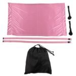 Yoga Hammock Handstand Split Leg Stretchable Training Portable Elastic Aerial Hammock for HomePink