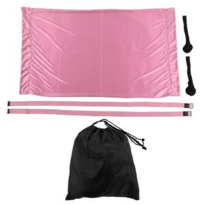 Yoga Hammock Handstand Split Leg Stretchable Training Portable Elastic Aerial Hammock for HomePink
