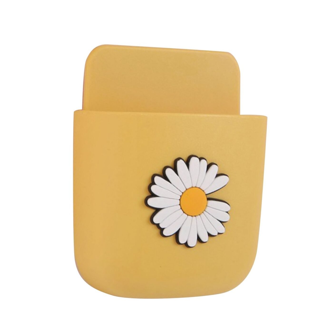 Remote Control Holders Wall Mount Adhesive Organizer Pen Storage Box Phone Holder for Office Home SchoolYellow Daisy 1 Remote Control Holders Wall Mount Adhesive Organizer Pen Storage Box Phone Holder for Office Home SchoolYellow Daisy