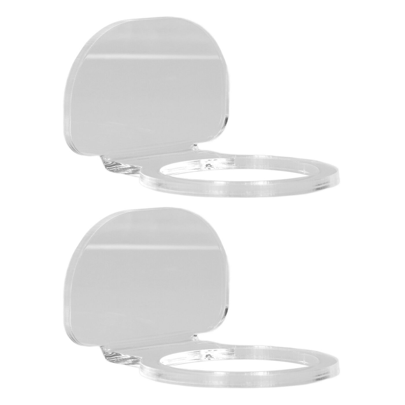 2Pcs Small Ball Stand Acrylic Sturdy Durable High Stability Sport Ball Display Rack for Tennis Softball BaseballTransparent 3 2Pcs Small Ball Stand Acrylic Sturdy Durable High Stability Sport Ball Display Rack for Tennis Softball BaseballTransparent - image 3