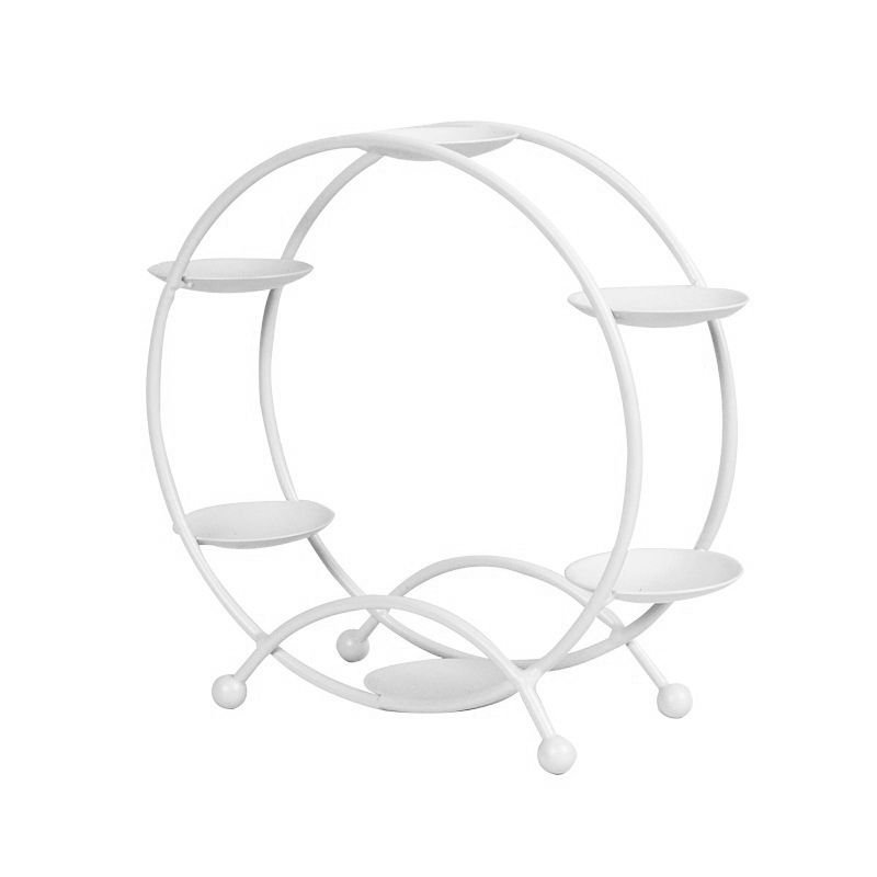 Ferris Wheel Display Rack Decorative Safe Rounded Edge Toys Storage Display Bracket Holder for Home White 1 Ferris Wheel Display Rack Decorative Safe Rounded Edge Toys Storage Display Bracket Holder for Home White