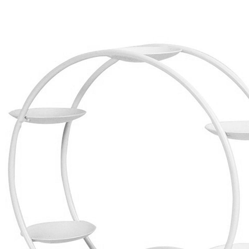 Ferris Wheel Display Rack Decorative Safe Rounded Edge Toys Storage Display Bracket Holder for Home White 3 Ferris Wheel Display Rack Decorative Safe Rounded Edge Toys Storage Display Bracket Holder for Home White - image 3