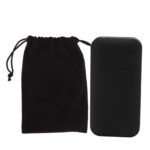 Cigarette Case Height Adjustable Thick Thin Cigarettes Dual Use Lighter Split Cigarette Case Holder Black