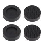 4 Pcs Anti Vibration Feet Pads Antislip Rubber Washing Machine Feet Mats for Washer Dryer