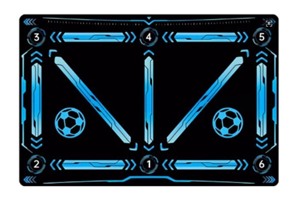 Soccer Training Mat Football Footstep Training Mat Soccer Skills Training Equipment Non Slip Dribble Training Sport Carpet 3 Soccer Training Mat Football Footstep Training Mat Soccer Skills Training Equipment Non Slip Dribble Training Sport Carpet - Image 3