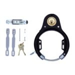 Portable Bicycle Lock Disc Brake Cycle Lock for Sports Equipment Bike