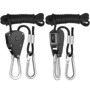 2Pcs Adjustable Heavy Duty Rope Hanger