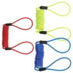 3 Pcs Bicycle Lock Cable Disc Lock Reminder Motorcycle Bike Bicycle Cable Spring Antitheft Protection Handlebar Alarm Wire