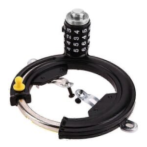 Bicycle Steel Horseshoe Lock Security Password 4 Digit Lock Anti-Theft Combination Number Code Safety Bike Bicycle Accessories