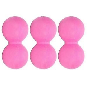 Peanut Massage Ball 3pcs Silicone Massage Ball Peanut Shape Muscle Relaxation Massage Ball