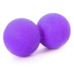 Purple Peanut Massage Ball – Double Lacrosse Massage Ball & Mobility Ball Deep Tissue Massage