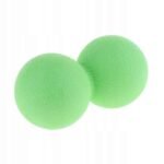 Green Peanut Massage Ball – Double Lacrosse Massage Ball & Mobility Ball Deep Tissue Massage
