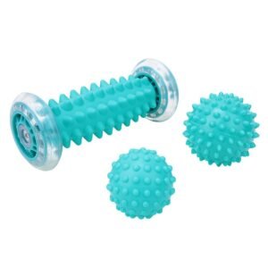 TPE Peanut Roller Back Massager Ball Set Back Foot Massager Ball Fitness Muscle Massaging