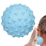 TPE Massage Ball for Deep Tissue Muscle Massage, Trigger Point Therapy, Yoga, Fitness and Muscle Recovery – Blue