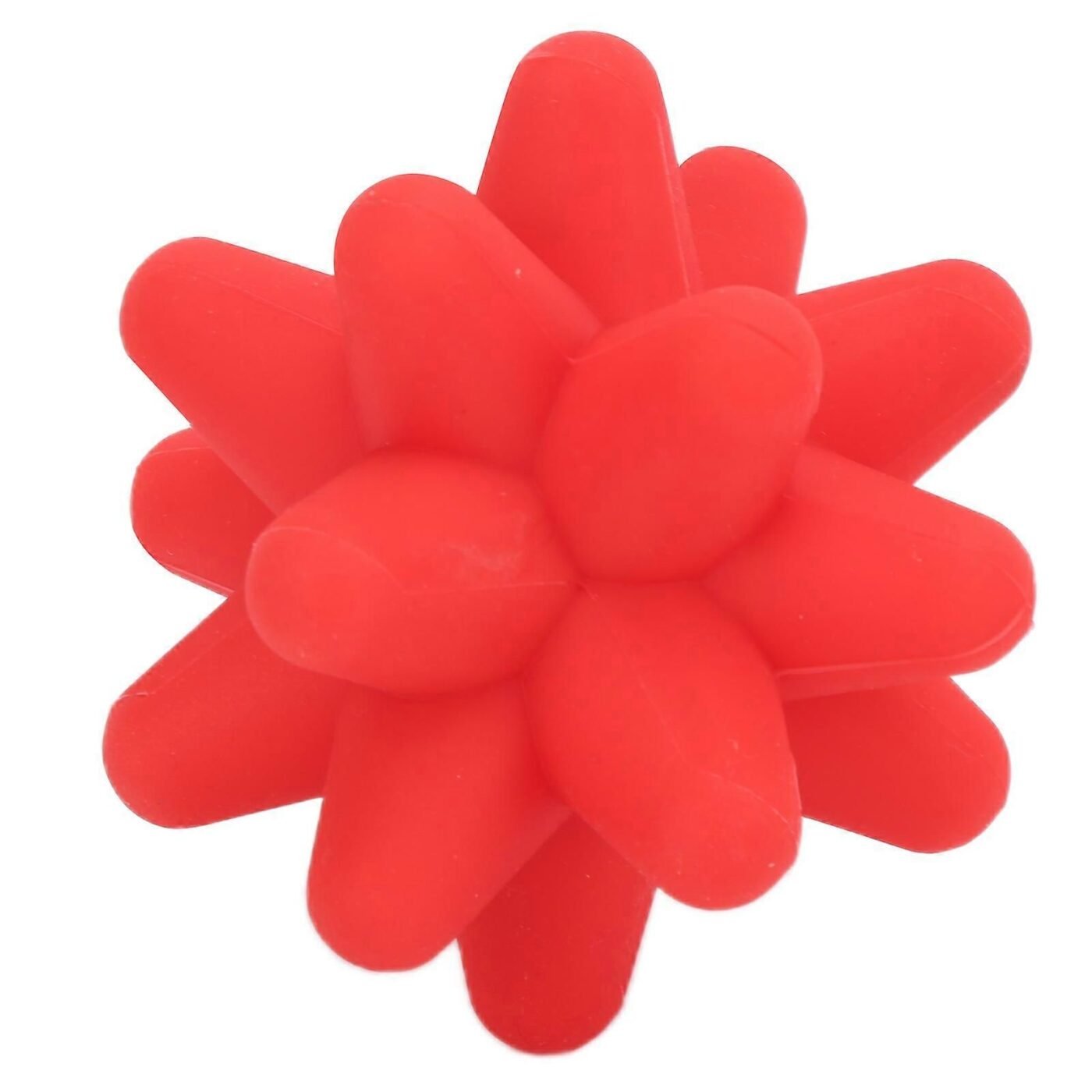 2Pcs Yoga Fitness Muscle Relaxation Hedgehog Massage Ball Portable Acupoint Fascia Massage Ball - Red 2 2Pcs Yoga Fitness Muscle Relaxation Hedgehog Massage Ball Portable Acupoint Fascia Massage Ball – Red - image 2
