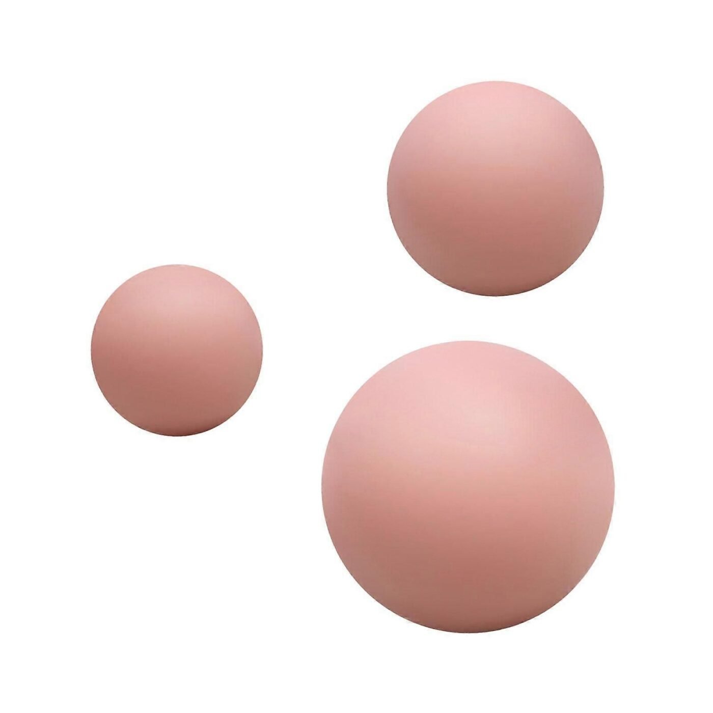 3Pcs Massage Balls Back Massage Equipment Yoga Balls for Women Training Yoga - Pink 3 3Pcs Massage Balls Back Massage Equipment Yoga Balls for Women Training Yoga – Pink - image 3