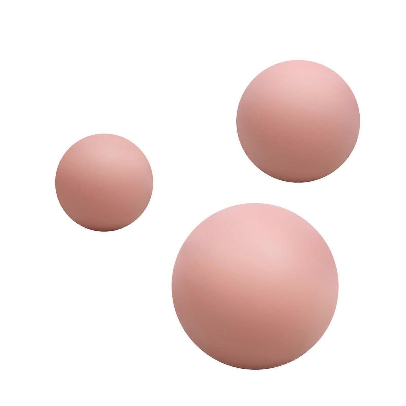 3Pcs Massage Balls Back Massage Equipment Yoga Balls for Women Training Yoga - Pink 4 3Pcs Massage Balls Back Massage Equipment Yoga Balls for Women Training Yoga – Pink - image 4