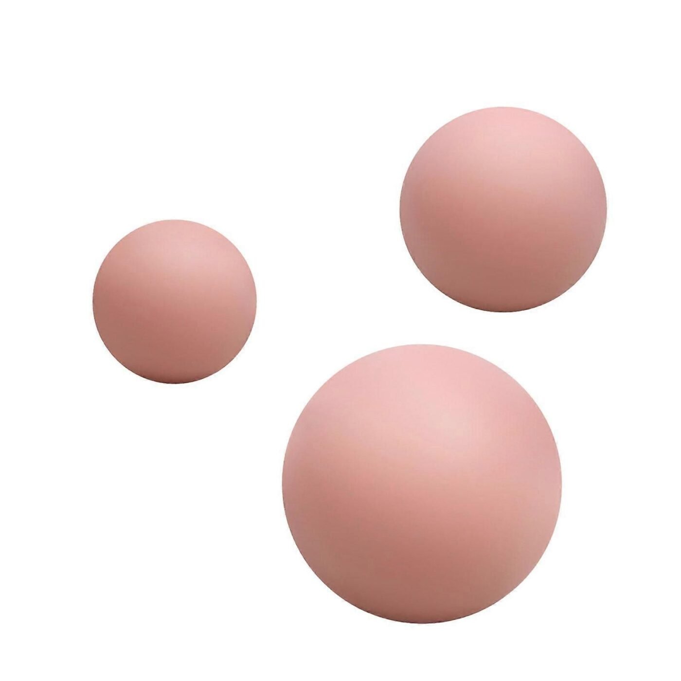 3Pcs Massage Balls Back Massage Equipment Yoga Balls for Women Training Yoga - Pink 5 3Pcs Massage Balls Back Massage Equipment Yoga Balls for Women Training Yoga – Pink - image 5