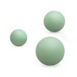 3Pcs Massage Balls Back Massage Equipment Yoga Balls for Women Training Yoga – Green