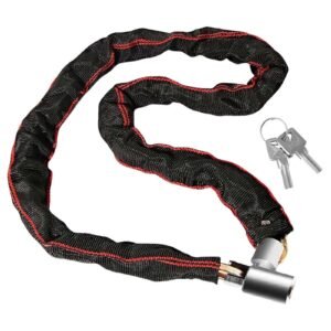 Bicycles Lock Heavy Duty Cycling Locks for Cycle, Motorcycle, Bicycles Locks High Security Bike Chain Lock with 2 Key Multicolor – 105cm
