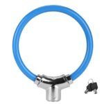 Reliable Bicycle Lock, Heavy-Duty Multifunctional Bicycle Lock for All Bicycle Types, Durable Steel Material, Size Adjustable