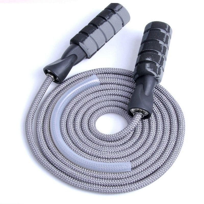 Jump Rope, Professional Weighted Cotton Jump Rope Workout, Adjustable Tangle-free With Ball Bearings Exerciser Jump Rope 1 Jump Rope, Professional Weighted Cotton Jump Rope Workout, Adjustable Tangle-free With Ball Bearings Exerciser Jump Rope