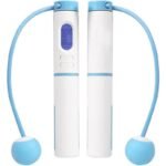 Jump Rope, Digital Calorie Counter Jump Rope, Adjustable Exercise Skipping Rope With Smooth Versatile Rope For Fitness Training, Weighted Handle Jump Rope