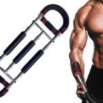 Twister Arm Trainer Adjustable Twister Arm Chest Exerciser With 3 Springs – Red