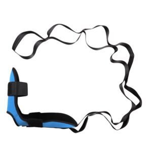 Yoga Stretch Strap, Foot & Leg Stretching Strap, Flexibility Strap for Ankle Ligament, Fascia, Muscle & Physical Therapy – Blue