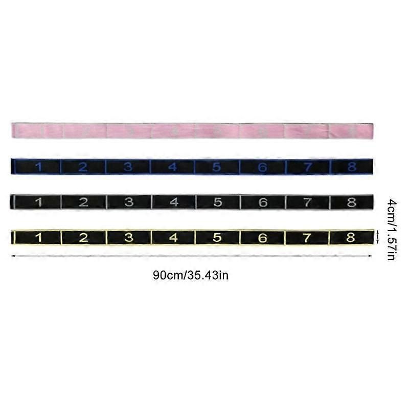 Stretching Strap, 8 Loop Yoga Straps for Stretching, Elastic Stretch Strap Stretch Band for Exercise Yoga Fitness Gym - Pink 2 Stretching Strap, 8 Loop Yoga Straps for Stretching, Elastic Stretch Strap Stretch Band for Exercise Yoga Fitness Gym – Pink - image 2
