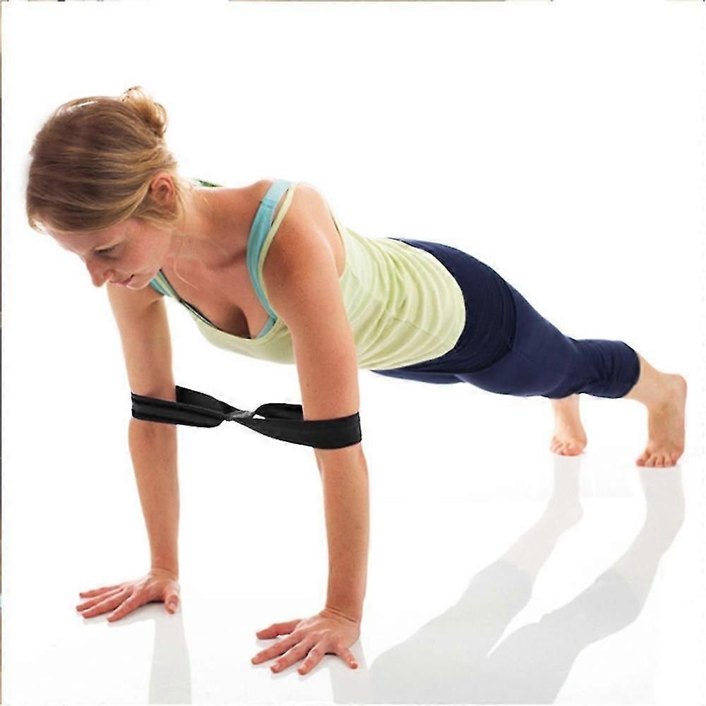 Infinity Yoga Stretch Strap, Double Loop Stretching Strap for Yoga, Pilates, Physical Therapy & Flexibility Training - Purple 3 Infinity Yoga Stretch Strap, Double Loop Stretching Strap for Yoga, Pilates, Physical Therapy & Flexibility Training – Purple - image 3