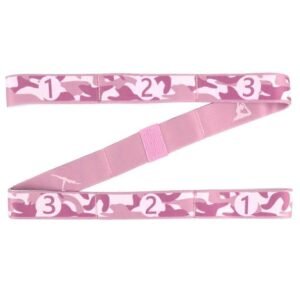 Yoga Pull Strap Belt Multifunctional Yoga Stretching Strap Or Women Men Adults – Pink