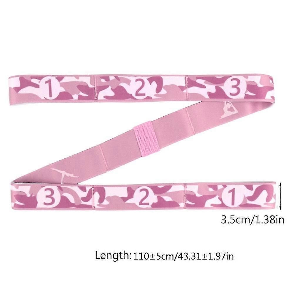 Yoga Pull Strap Belt Multifunctional Yoga Stretching Strap Or Women Men Adults - Pink 5 Yoga Pull Strap Belt Multifunctional Yoga Stretching Strap Or Women Men Adults – Pink - image 5