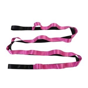 Yoga Strap – Stretching Strap with 12 Loops to Improve Flexibility for Fitness,Pilates and Physical Therapy