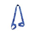 2-in-1 Yoga Mat Carry Strap & Stretch Strap with Adjustable Buckles for Yoga, Pilates & Fitness – Dark Blue