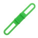 2pcs Bicycle Silicone Band High Stretch Silicone Straps Bicycle Fixing Straps – Green