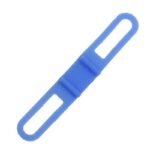 2pcs Bicycle Silicone Band High Stretch Silicone Straps Bicycle Fixing Straps – Blue