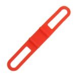 2pcs Bicycle Silicone Band High Stretch Silicone Straps Bicycle Fixing Straps – Red