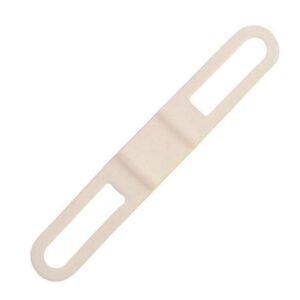2pcs Bicycle Silicone Band High Stretch Silicone Straps Bicycle Fixing Straps – White